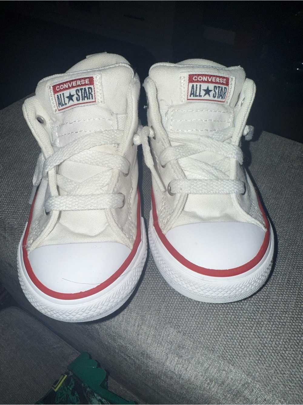 Converse Chuck Taylor All Star High Top Sneakers White Toddler Size 7